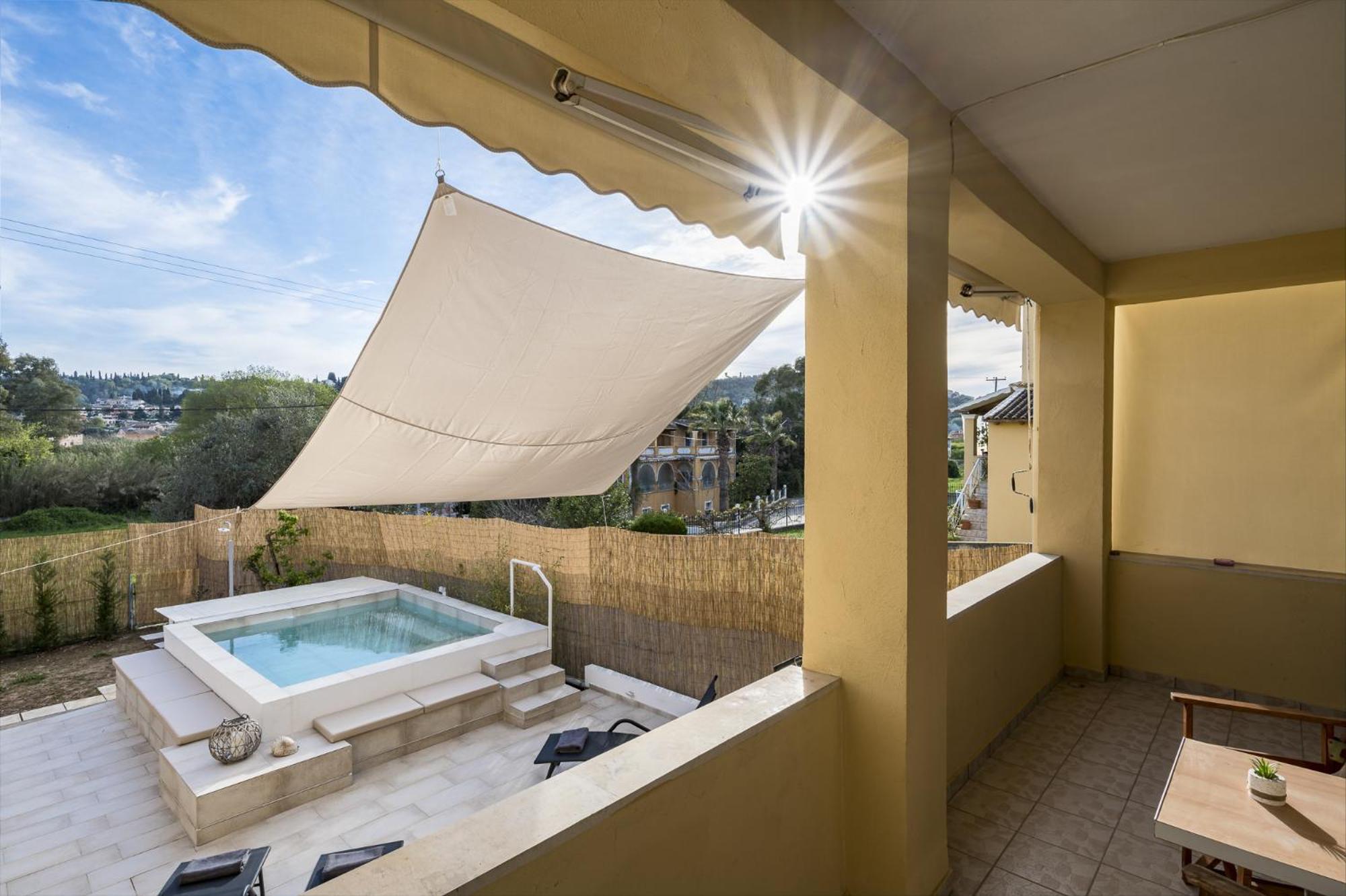 Villa Nina With Private Plunge Pool, 5Km To Corfu Town Exterior photo