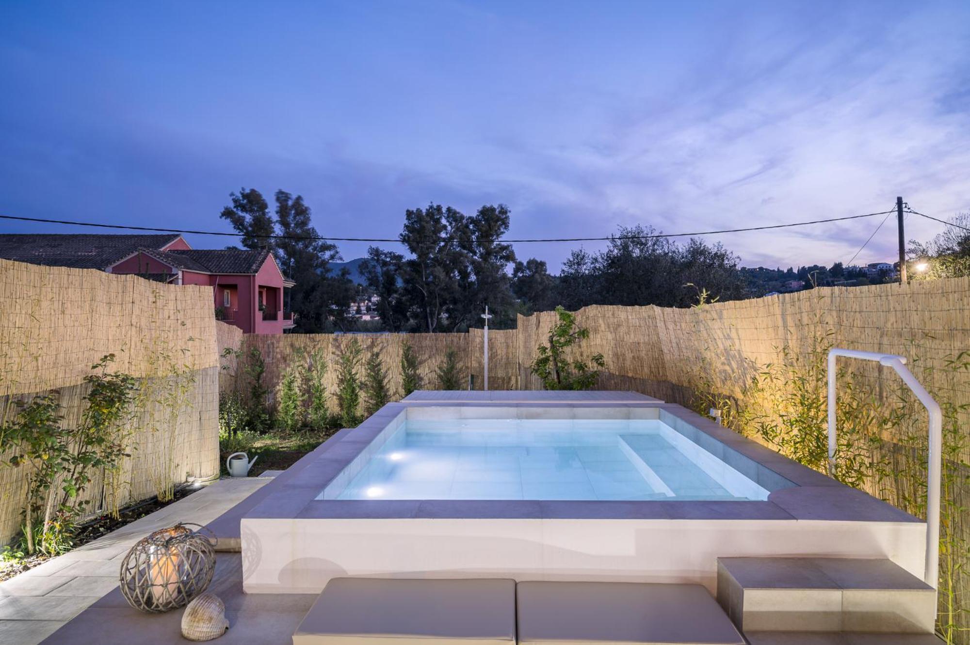 Villa Nina With Private Plunge Pool, 5Km To Corfu Town Exterior photo